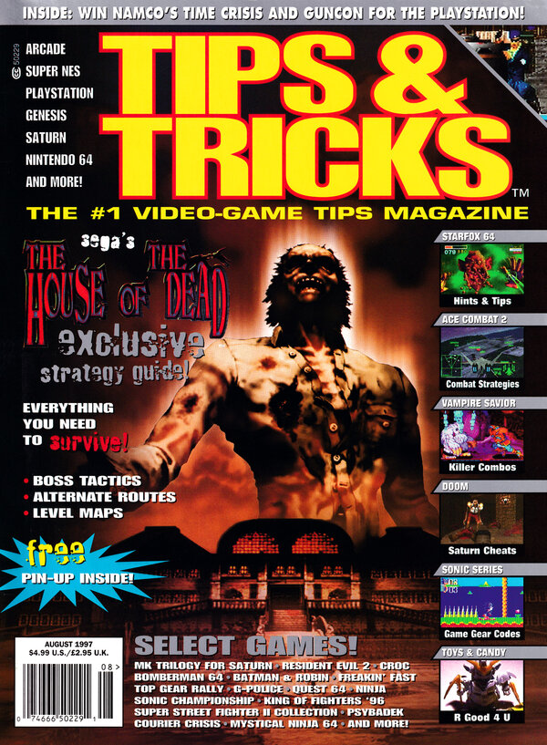 Tips & Tricks Issue 030 (August 1997) cover
